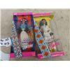 Image 1 : 3 Collectible Native American Barbies in Pkgs