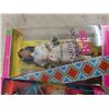 Image 2 : 3 Collectible Native American Barbies in Pkgs
