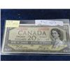 Image 1 : 1957 $20 Canadian Bill - Devil Face