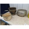Image 3 : Pepsi Crate, Enamel Pot, Brass Planter Plus