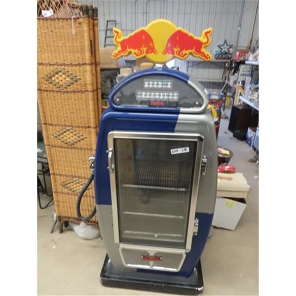 Red Bull Store Fridge 60" X 26" X 17, Might Need Repair - Works tThen Doesnt, & Then Works Again, In