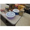 Image 3 : Spice & Household Tins, & Ice Cream Containers