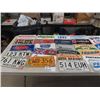 Image 1 : Over 70 License Plates