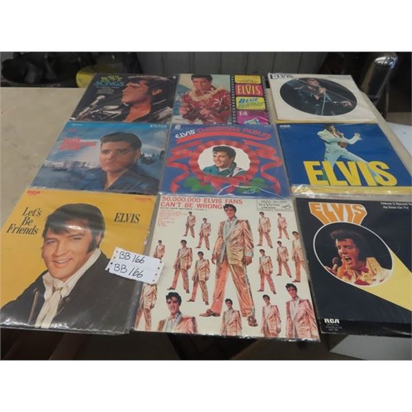 9 Elvis Records
