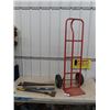 Image 1 : Wheel Dolly, Axe, Level, Saw, & Stepper & 2 Push Brooms