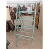 Image 2 : Wood Painted Folding Clothes Horse