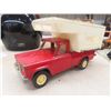 Image 2 : Tonaka Jeep w Camper, Tonka Camper, Grader, Old Race Car, Some Cars, Controls & Acccessories - No Tr