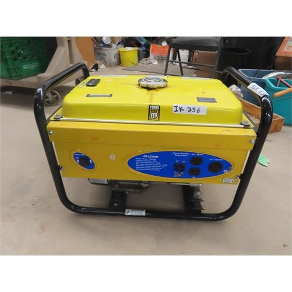 Power Fist 6.5 HP Gas 2500 Watt Generator