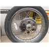 Image 3 : Set of Motorcycle Tires & Rims 3.50V 19 R B2