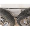 Image 4 : Set of Motorcycle Tires & Rims 3.50V 19 R B2