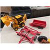 Image 4 : Die Cast Tractor & Implements, Ertyl Square Baler, 2 MM  Tractors Plus More