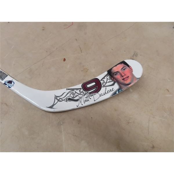 Matt Duchene Colorado Avalance Hockey Stick, Hockey Books, & Western Magazines