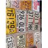 Image 3 : 20 License Plates & metal AC Store Shelf
