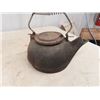 Image 2 : (W) 2 Coal Oil Lamps, Cast Kettle, Desk Organizer