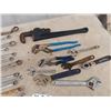 Image 4 : (W) Approx 50 Wrenches, Pliers, Crescent Wrenches Plus Sodering Tool & Flaring Tools