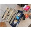 Image 5 : (W) 2 Fishing Tackle Boxes, w Some Tackle, & New Quantum Strategy Reel
