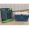 Image 1 : (W) Noma 50 Watt Solar Power Panel & Coleman Cooler