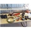 Image 1 : (W) Remington Chainsaw, Elec Hyd Drive Manual Concrete Driver, Castors, Plus More