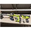 Image 1 : (W) Ryobi Cordless Tools, Trimmer, Saw, Nailer Blower, Charger, no Battery