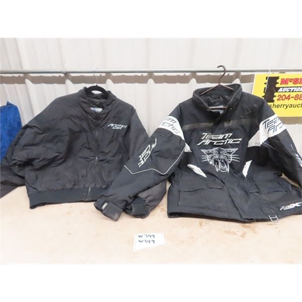 (W) 2 ARctic Cat Jackets - Size XL
