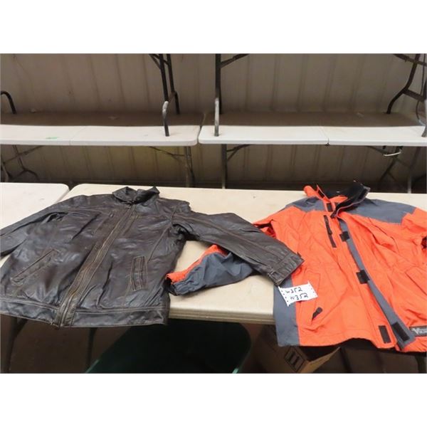 (W) Men's Leather Choat & Winter Coat- Danier Leather & Viking