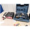 Image 3 : (W) Battery Charger, Mastercraft Angle Grinder Tire Repair, Tool Box, Chainsaw Case