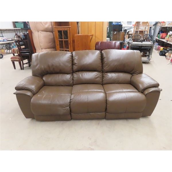Leather Reclining Couch
