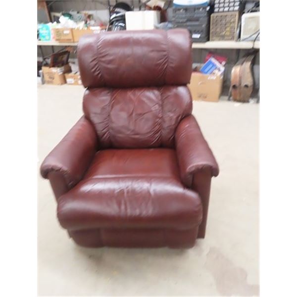 Leather Reclinging Lazy Boy