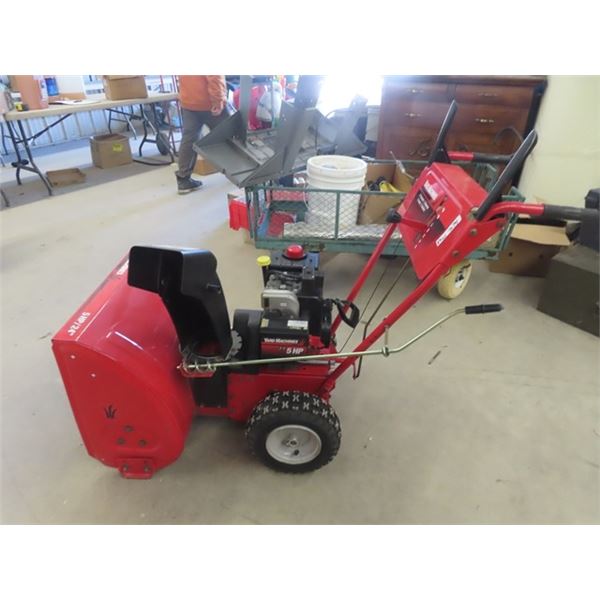 (AW) Yard Machine 5 HP 24" Snowblower Did Not Start When Dropped off