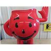 Image 2 : Store Koo Aid Guy Display - Heavy Plastic 35" h x 20" Roundish