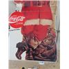 Image 3 : Cardboard Coca Cola Santa 68" x 38" Approx