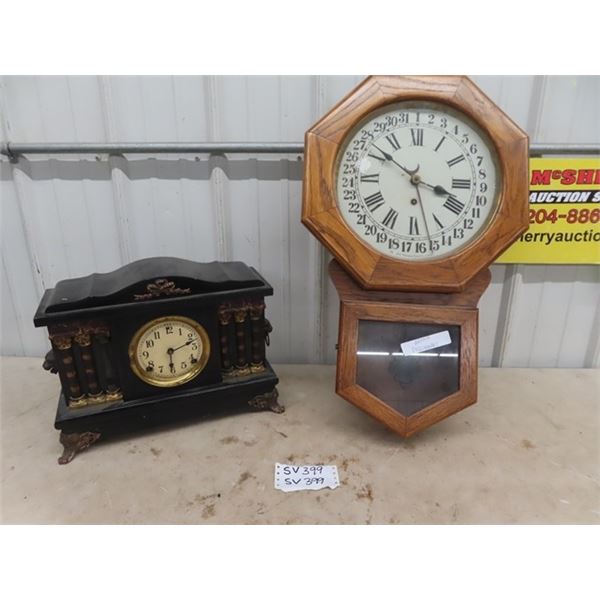 Arthur Pequegnant Clock & Mantle Clock
