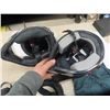 Image 4 : (SS) 2 Dirt Bike Helemts w Socks 1) Y L 1) Small - Good Condition