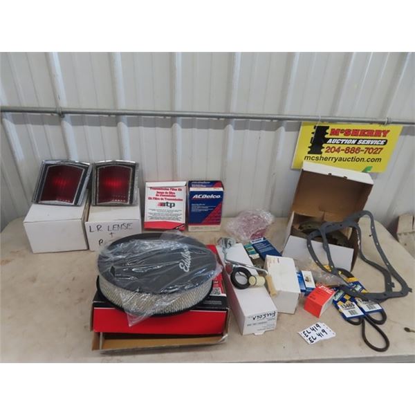 New Auto Parts, Valve Covers, Tail lights, Gasket Brake Pads Plus More!