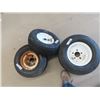 Image 3 : (W) Garden Cart & 3 Tires & Rims 20.5 x 8.8-10 , 16.5 x 6.5 -8, 18.5 x 8.5 -8