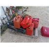 Image 1 : (W) 12 Gas Cans & Car Ramps
