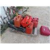 Image 2 : (W) 12 Gas Cans & Car Ramps