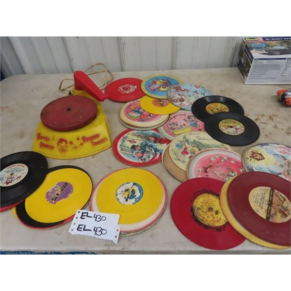 Howdy Doody Phone Doodle w Records