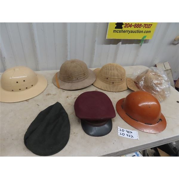Hotel Palliser Chaufer Hat & 5 Safari Hats