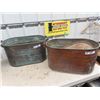 Image 2 : 2 Copper Boilers, & Coal Pail