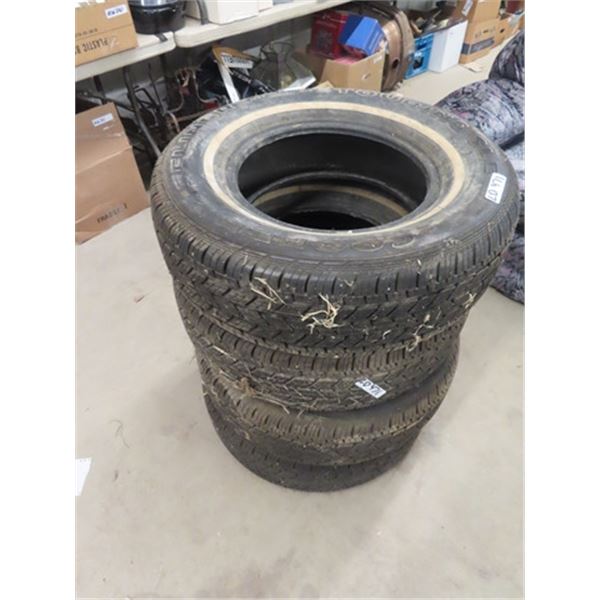 Set of 4 Cooper Tires 235/70/R15