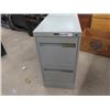 Image 1 : 2 Drawer Metal Filing Cabinet