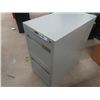 Image 2 : 2 Drawer Metal Filing Cabinet