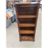 Image 1 : Walnut Open Book Shelf  43" x 18" x 10"