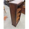 Image 2 : Walnut Open Book Shelf  43" x 18" x 10"