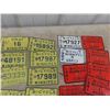 Image 2 : Approx 20 Bicycle License Plates 1970's & 80's w 1958 & 61 Wpg