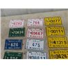 Image 2 : Approx 22 Wpg Bicycle License Plates 1970's, 80's Plus 1956, 1942, 1940
