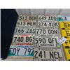 Image 2 : Approx 25 MB License Plates 1950's & Up