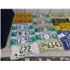 Image 2 : Approx 25 MB License Plates 1950's & Up & Set of Vintage Auto CLub