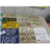 Image 3 : Approx 25 MB License Plates 1950's & Up & Set of Vintage Auto CLub